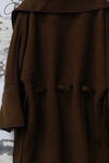 Mutedance 24 Autumn and Winter Belted Wool Coat MD-MD24FW26-BROWN